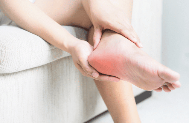 Heel pain tendon inflammation
